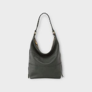 Hobo Sage Brush Green Entwine Shoulder Bag